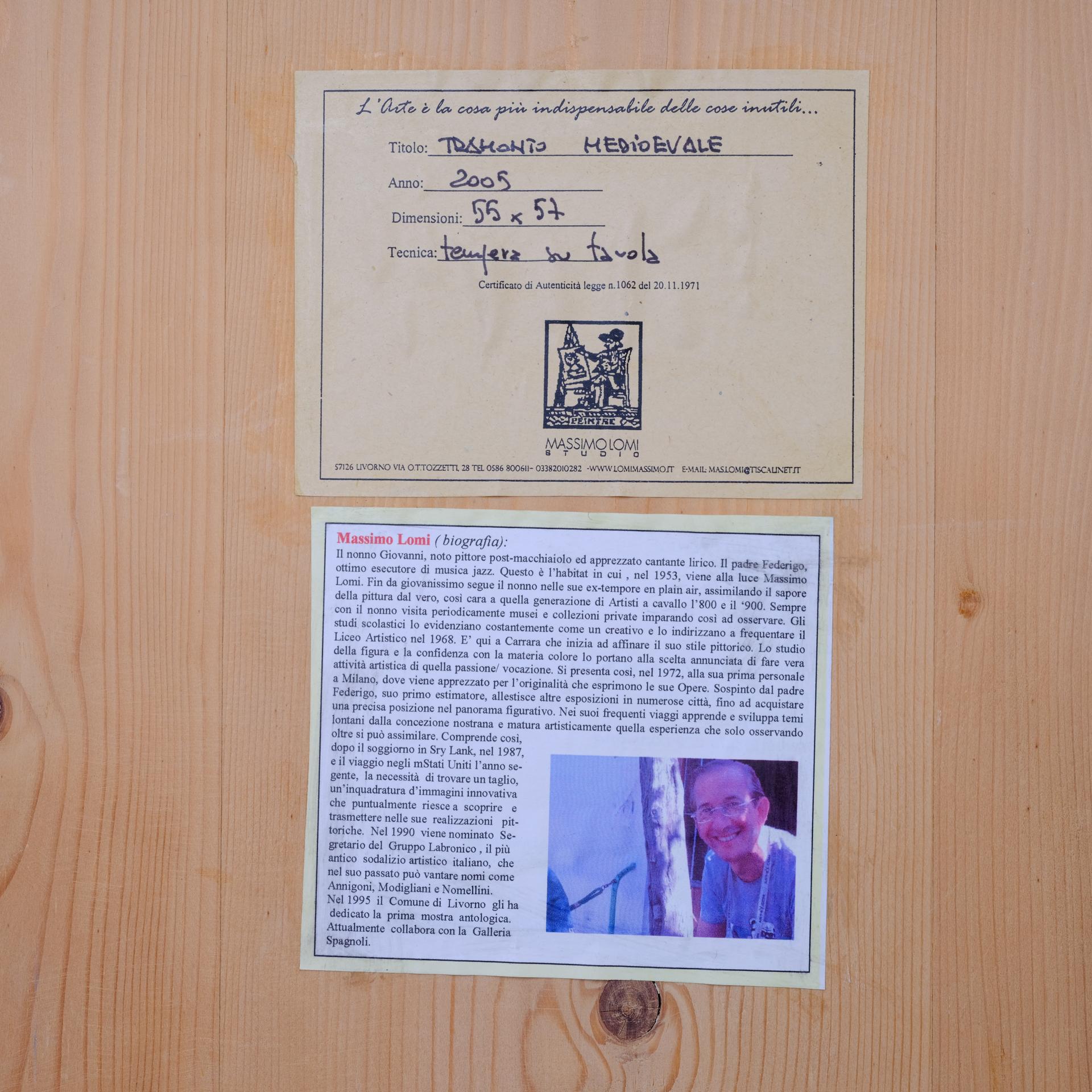 Gemälde auf Holz 