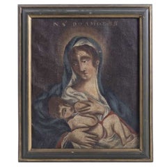 Pintura - «Nuestra Señora del Amor» - Escuela europea - Siglo XIX