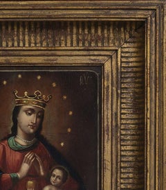 Painting - Our Lady with Child - Eastern Europe - 18th Century