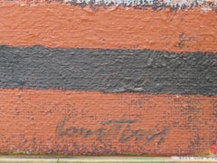 Painting "Personnage Aux Mains Croisées" by Pierre Courtens