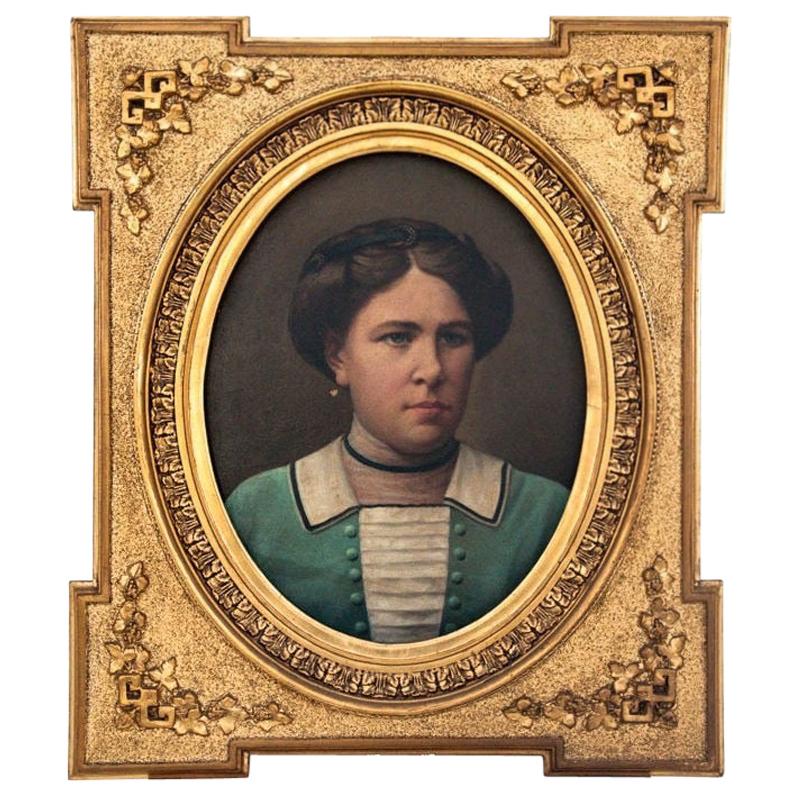 Painting "Portrait of an Ancestor", 19th Century