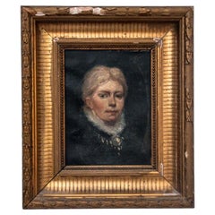 Painting "Portrait of Lillienberg Countess ", Paris, 1885.
