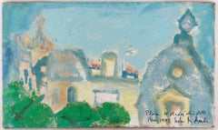 Painting, Representing the "Place Saint André des Art", Jochen Michaelis