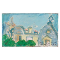 Painting, Representing the "Place Saint André des Art", Jochen Michaelis