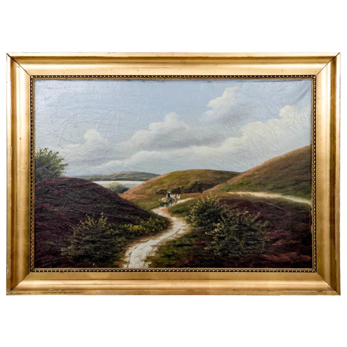 Painting "Road through the hills"