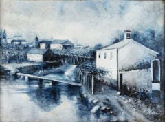 Dipinto - Paesaggio rurale