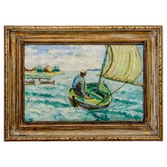 Painting "Sailor", Scandinavia, Early 20th Century