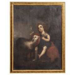 Pintura - San Juan Bautista - Siglo XVIII