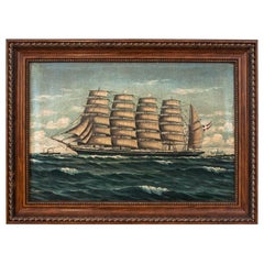 Painting "Ship at Sea"