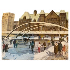 Quadro "Skaters Toronto" di Inge Claussen