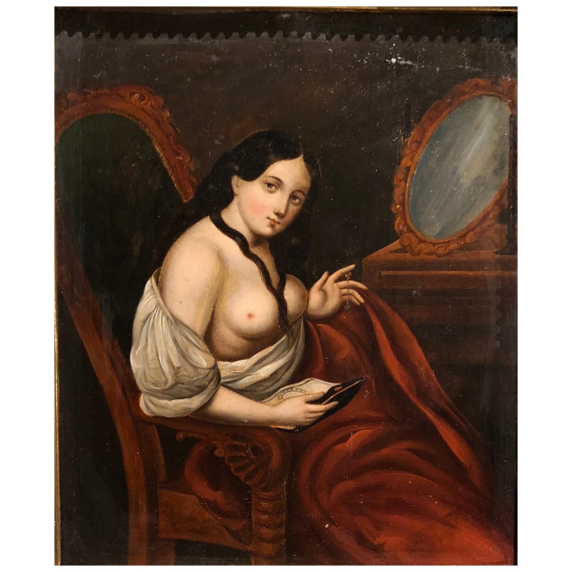 Painting, The Courtesan For Sale