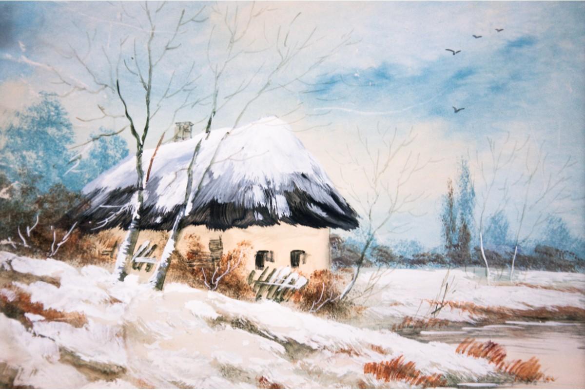 early winter landscape