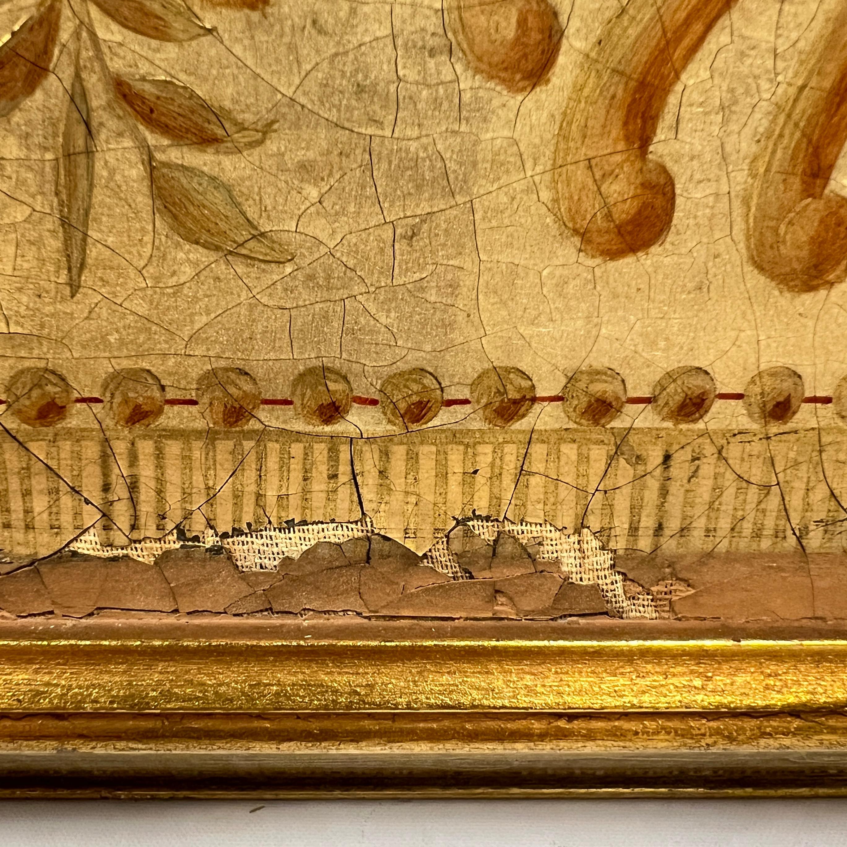 Paintings After Louis XVI Wall Panels in Marie Antoinette Boudoir For Sale 7