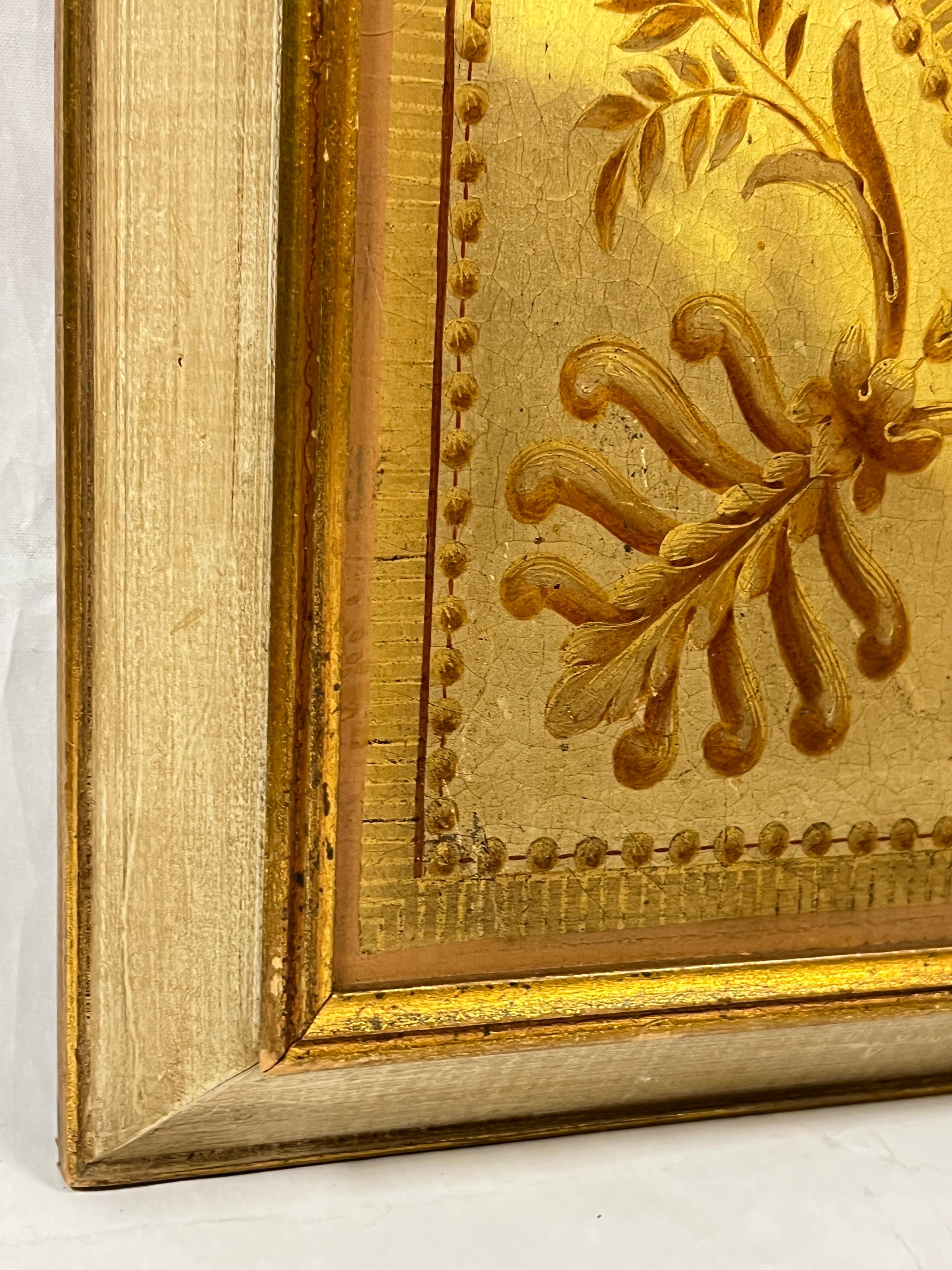 Hand-Painted Paintings After Louis XVI Wall Panels in Marie Antoinette Boudoir For Sale