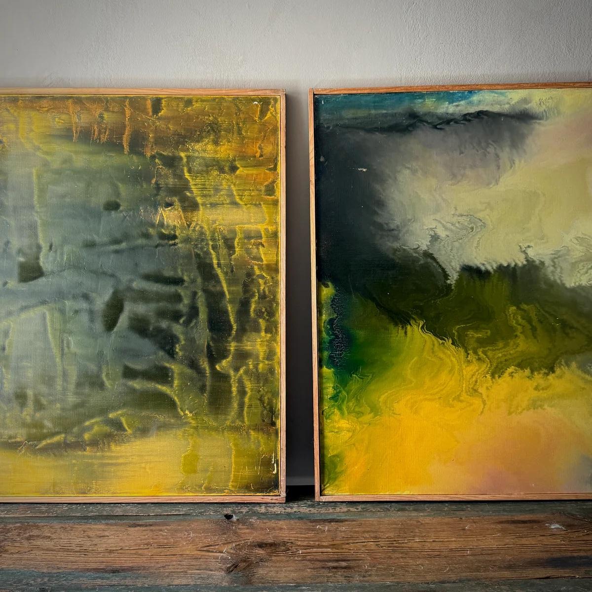 Peintures de Lucien Beniere Bon état - En vente à Los Angeles, CA