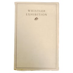 Used Paintings in Oil & Pastel by James A. McNeill Whistler. Exhibition, NY Met, 1910