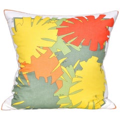 Pair of Rare Vintage Pucci Scarves with Linen Cushion Pillows