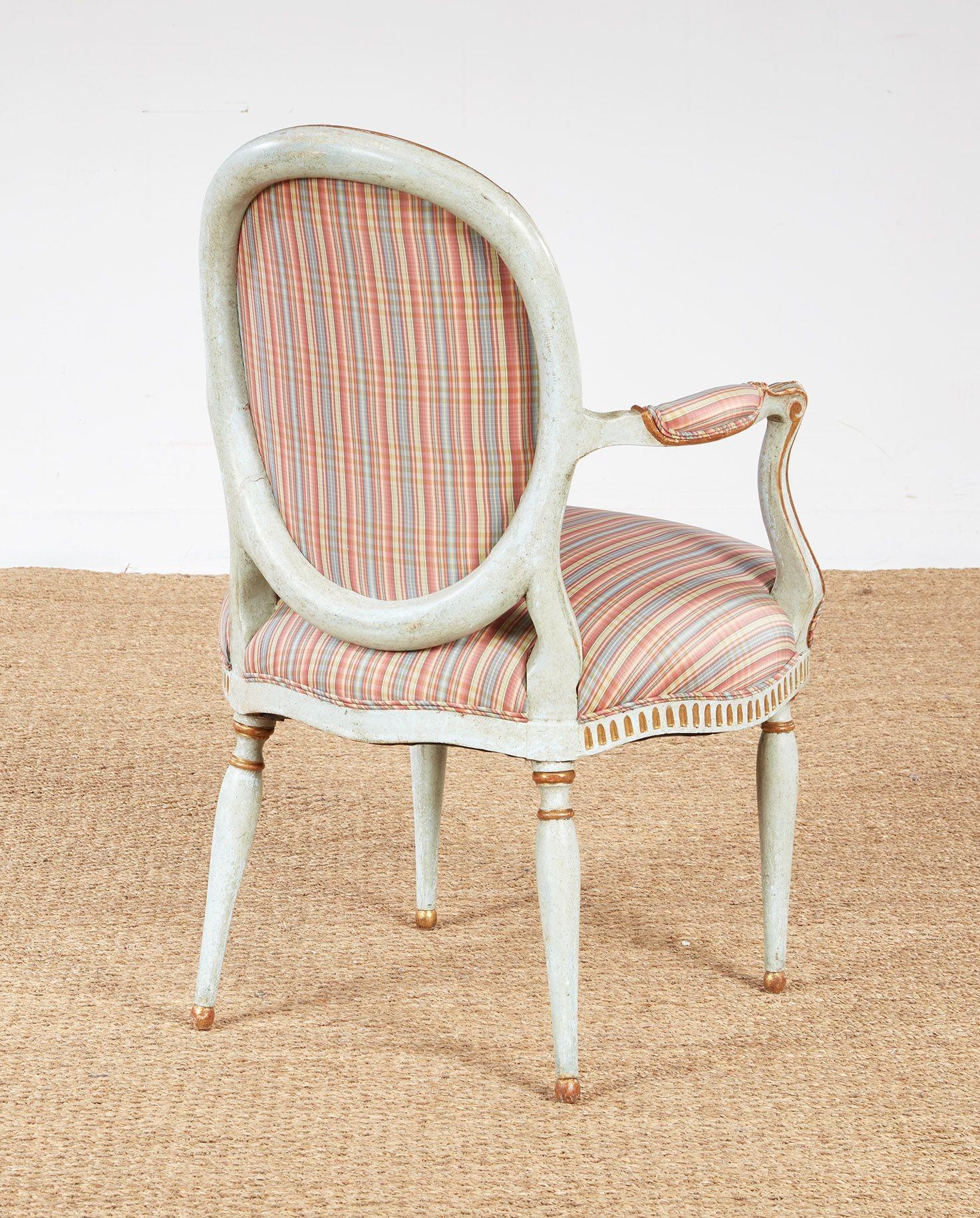Pair 18th c. English Armchairs en vente 8