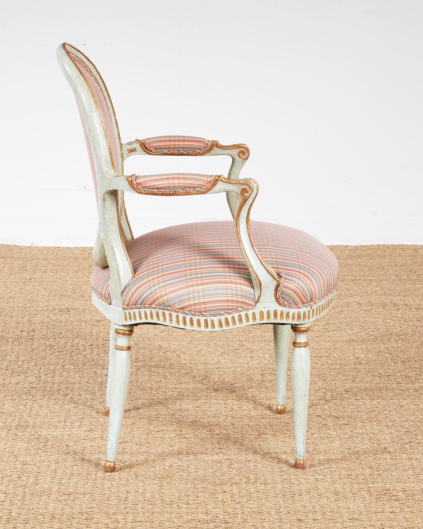 Anglais Pair 18th c. English Armchairs en vente