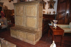 Pair 18th C. Italian Banquettes