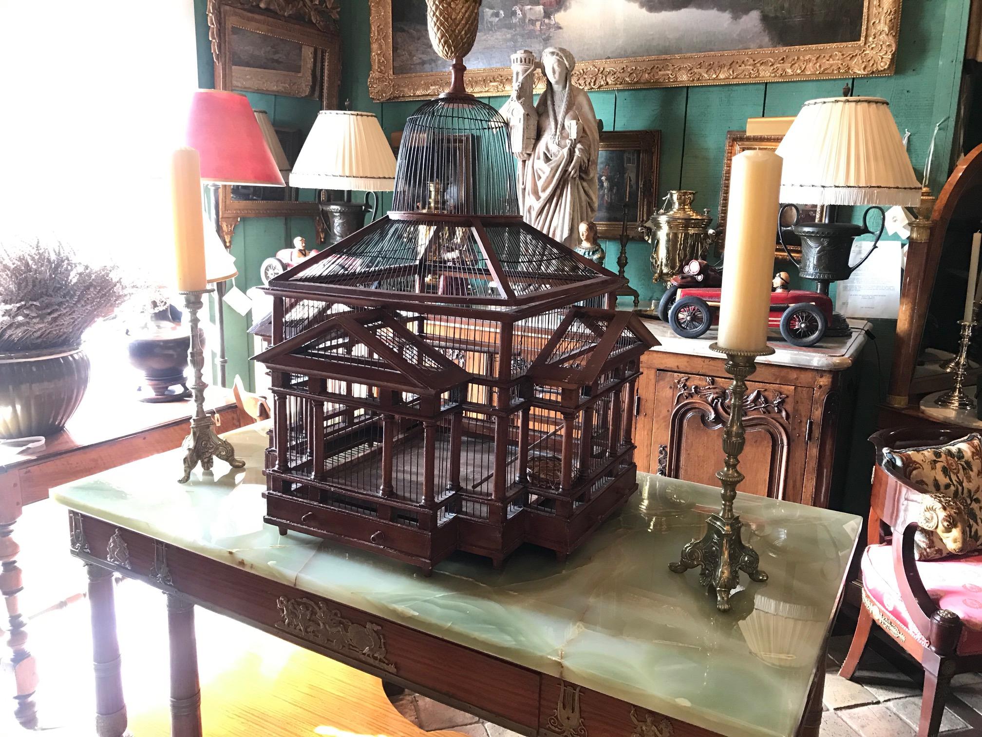 Paire de chandeliers du 18ème siècle Bougeoir en laiton Objet for Objects Objects en vente 2