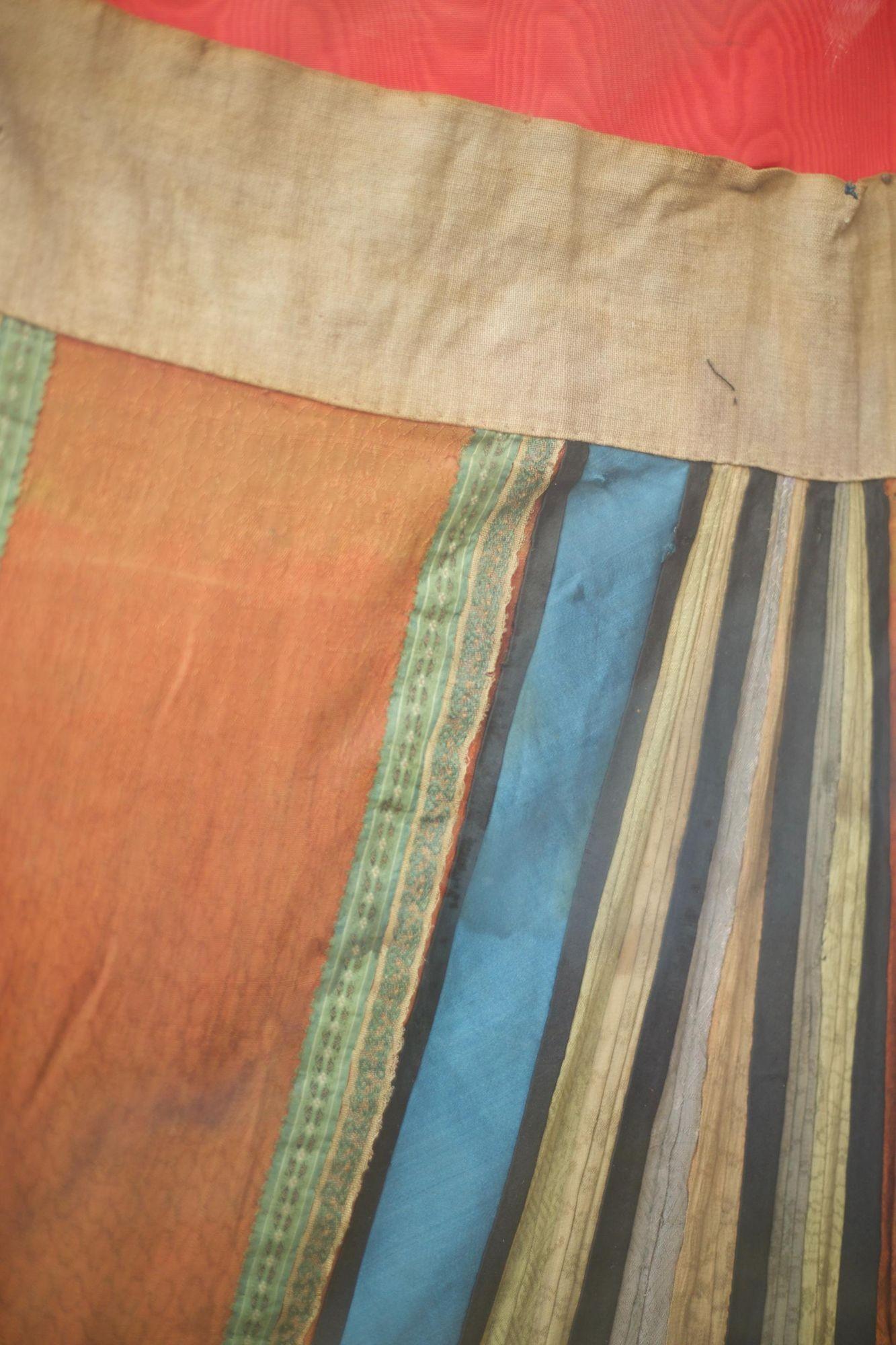 Pair 18th Century Chinese Silk Ceremonial Dresses For Sale 7