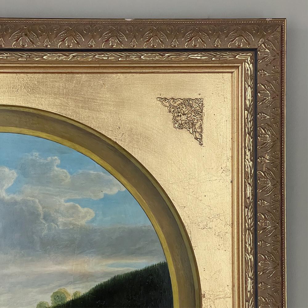 Paar gerahmte Ölgemälde des 18. Jahrhunderts von P. J. Boquet im Angebot 9