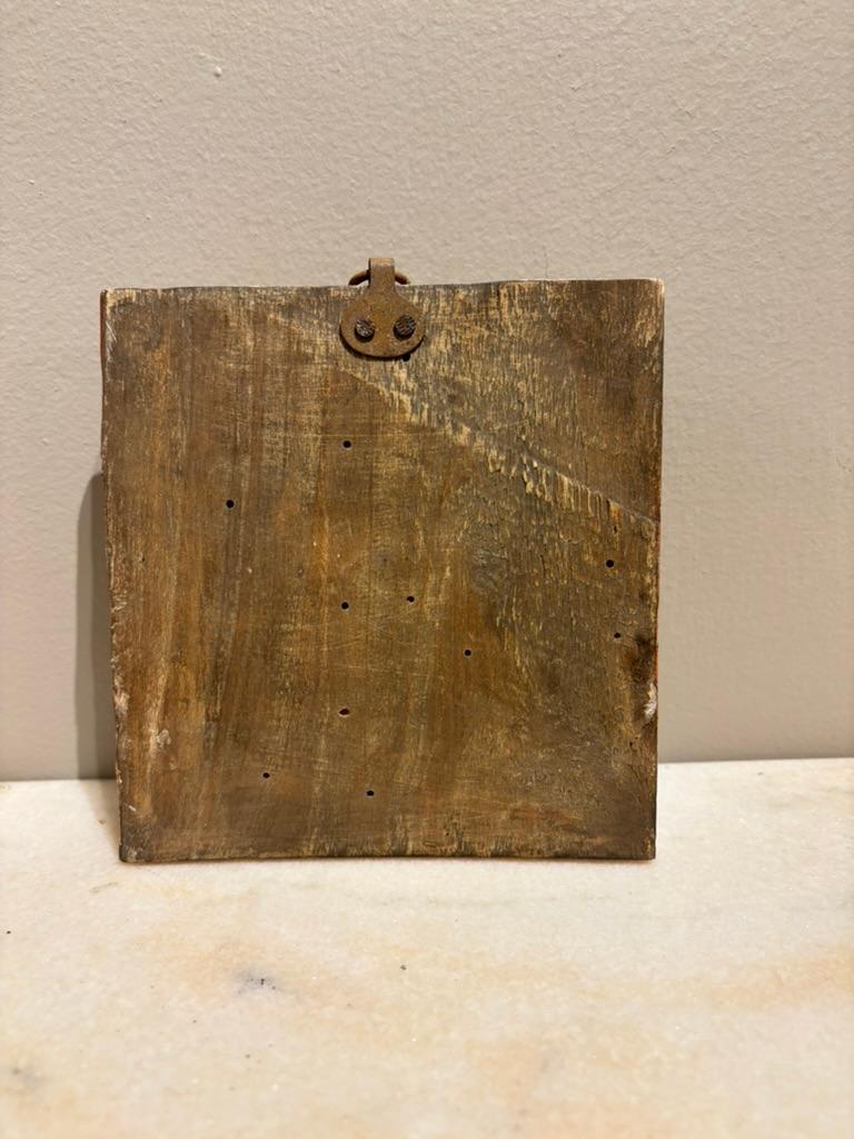 Pair 18th Century Italian Neoclassical Gilt Wood and Painted Carved Masks For Sale 13