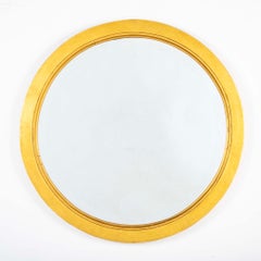 Pair 18th Century Italian Neoclassical Gilt Wood Mirror with Beveled Glass