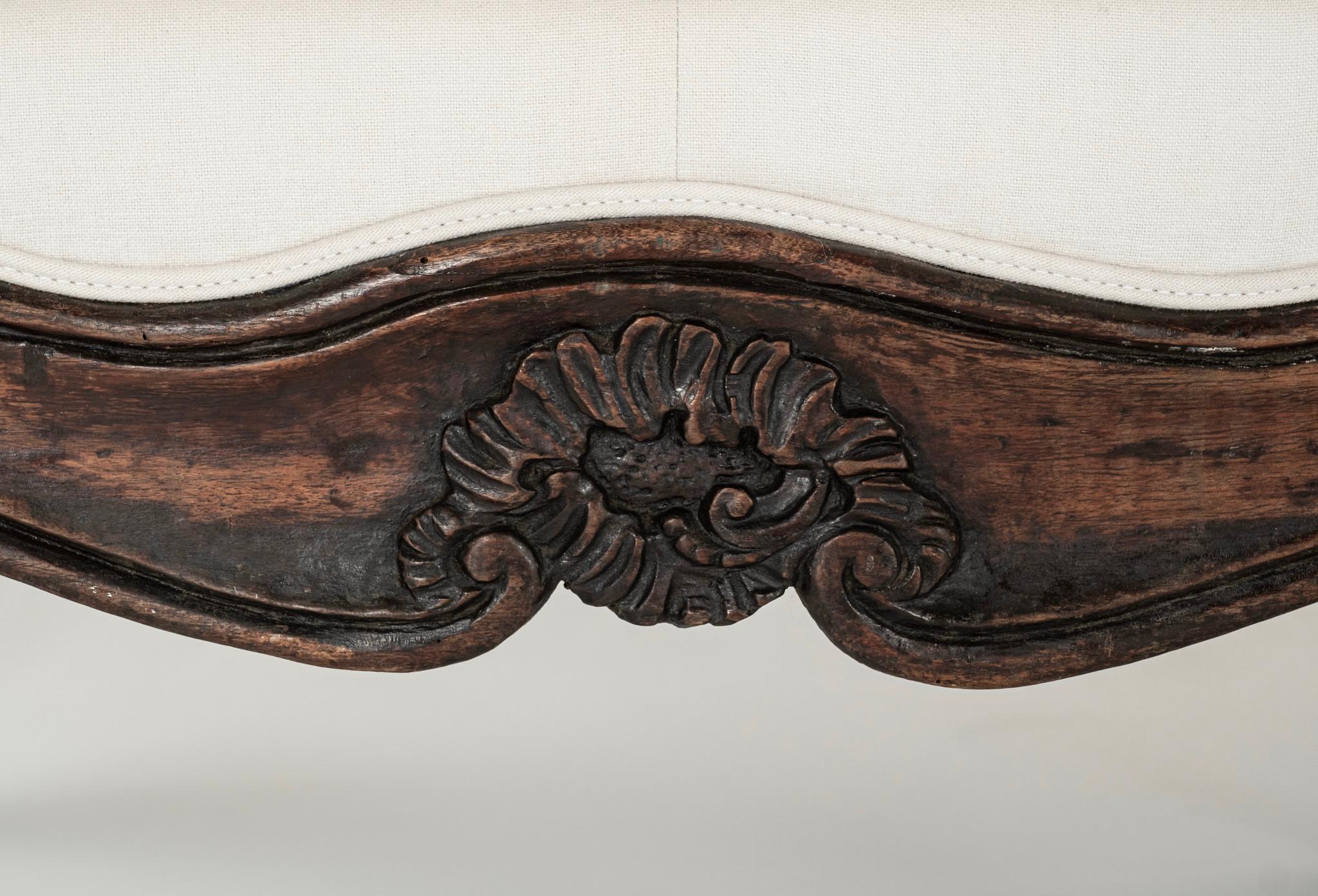 Paar italienische Rokoko-Sofa aus dem 18. Jahrhundert im Angebot 1