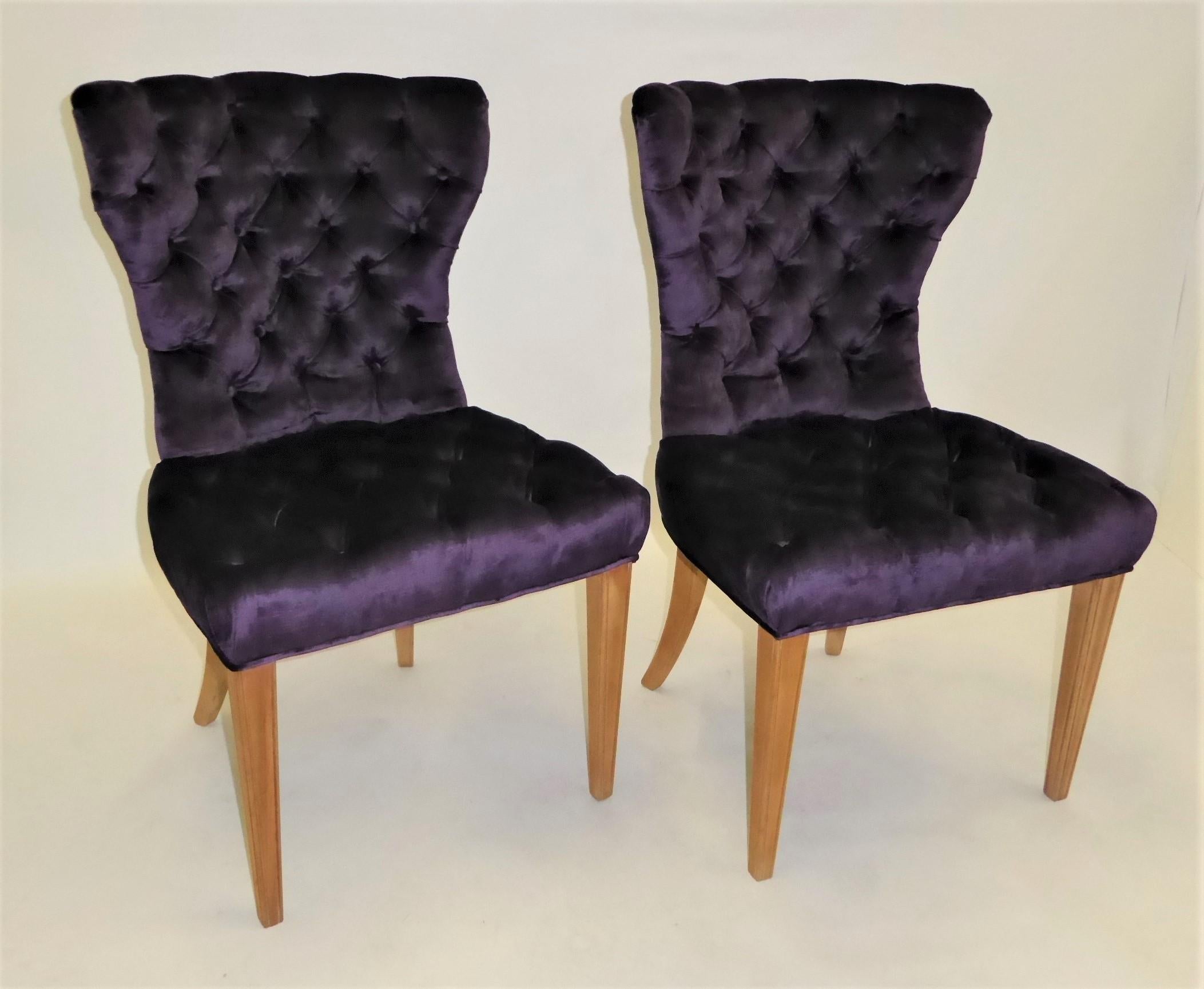 royal purple chair
