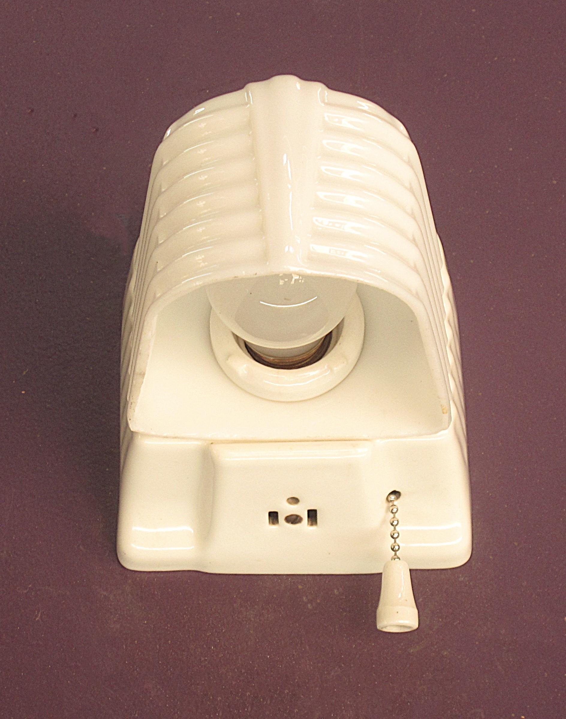 American Pair 1930s Vintage Bathroom Wall Sconce Lights priced for 1 pair w/2 pr availabl