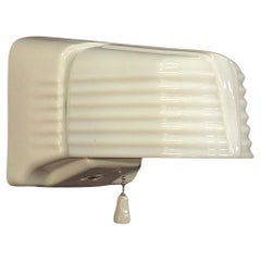 Pair 1930s Vintage Bathroom Wall Sconce Lights priced for 1 pair w/2 pr availabl