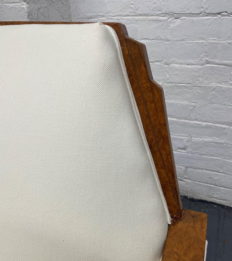 Paire de chaises longues Art déco françaises des années 1940 en vente 7
