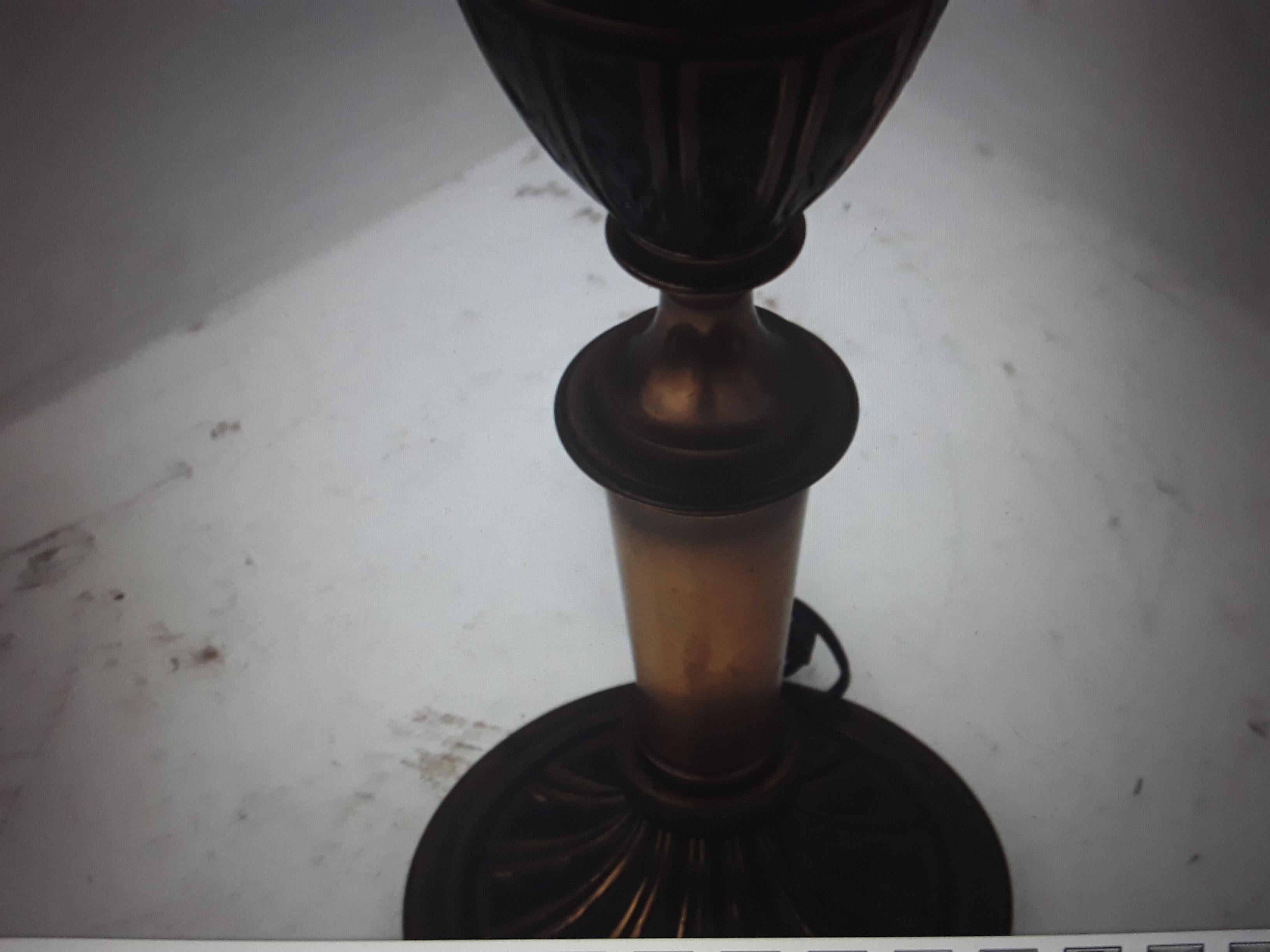 Neoclassical Pair 1940's Neoclassic Italian Provincial Table Lamps For Sale