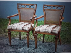 Pair 1940's Neoclassical style Occasional/ Accent/ Side Chairs