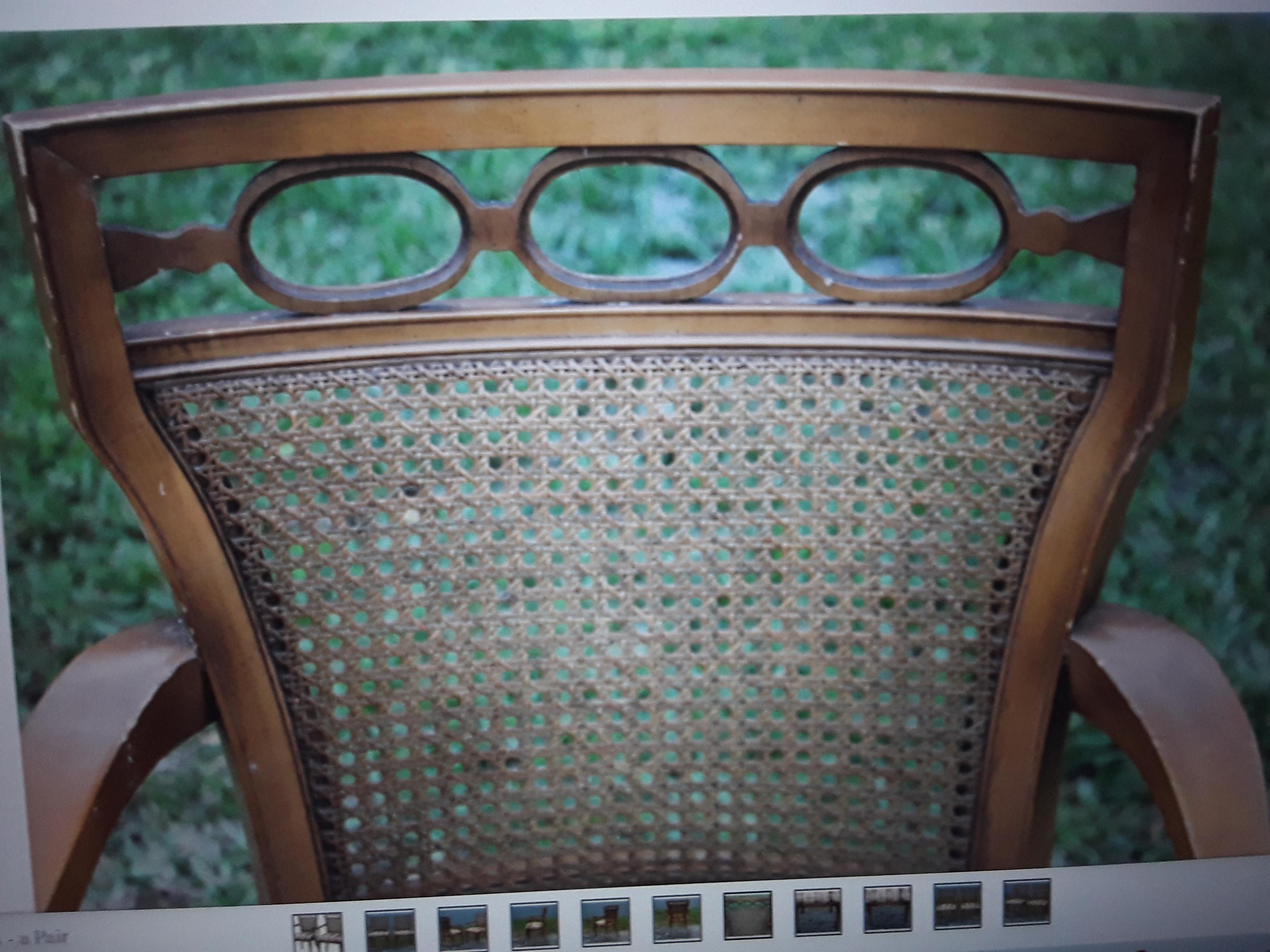 Milieu du XXe siècle Paire de chaises d'appoint de style néoclassique des années 1940 en vente