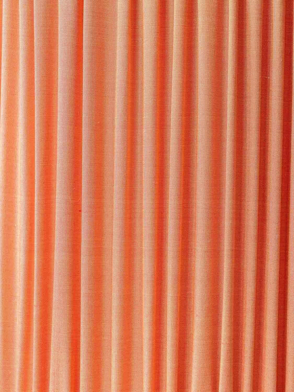 Delft Green Table Lamps (1950-1970) with New Pleated Peach Silk Shades, Set of 2 6