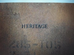 Pair 1950's Hollywood Regency Heritage End Tables