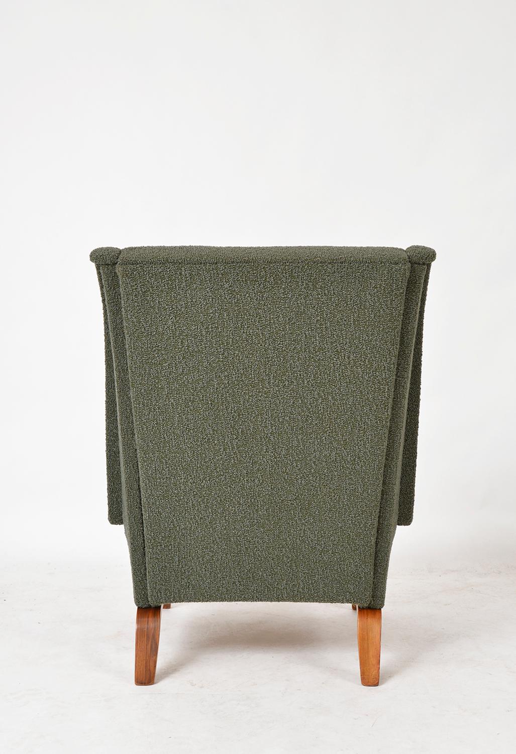 Pair 1950s Italian Armchairs Lounge Chairs ISA Bergamo Gio Ponti Style 4