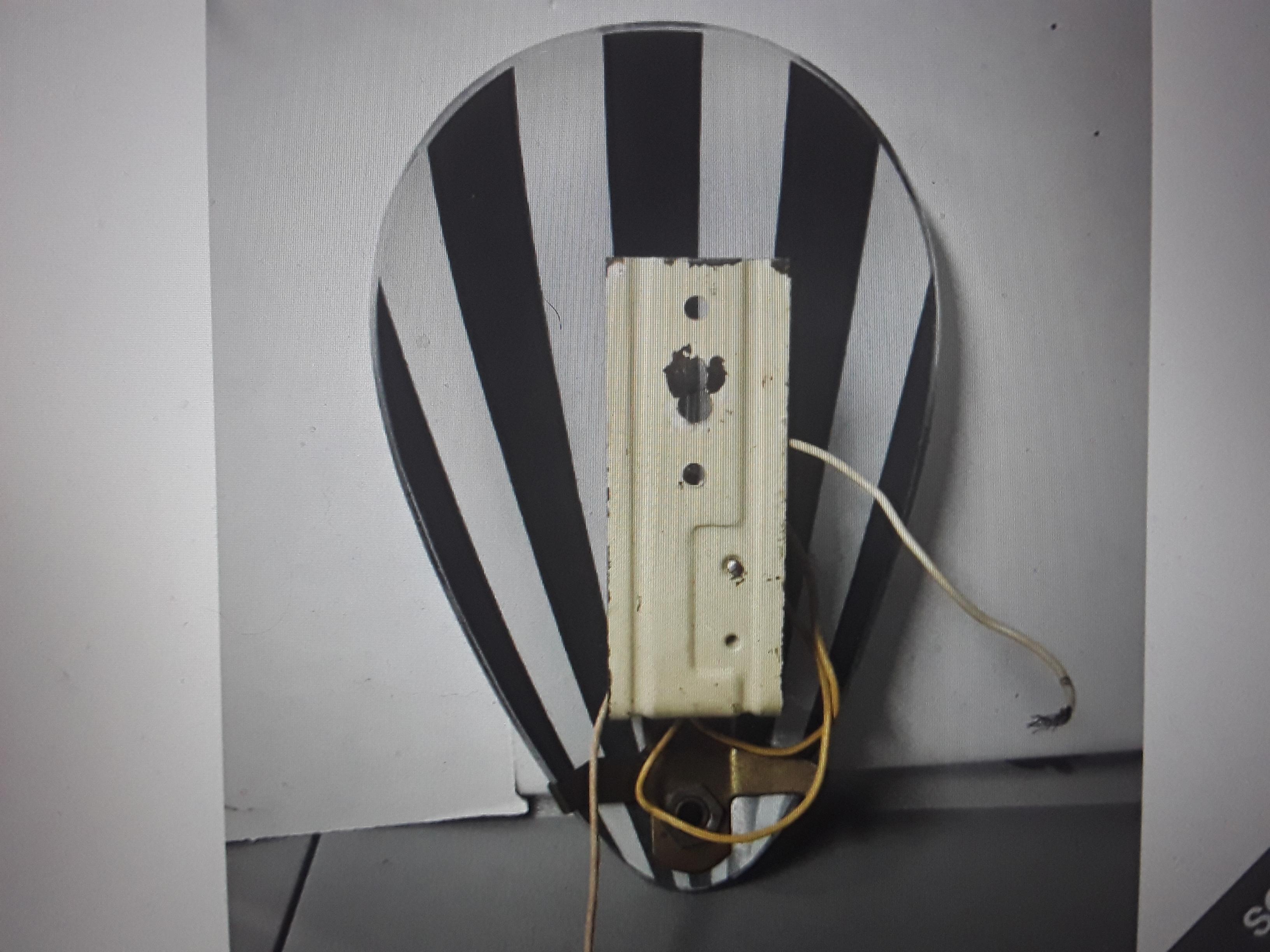 Vetro artistico Coppia di lampade da parete in vetro artistico di Murano del 1950, metà secolo, a forma di conchiglia di vongola in vendita