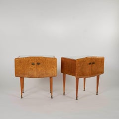 Pair 1950s Italian Nightstands