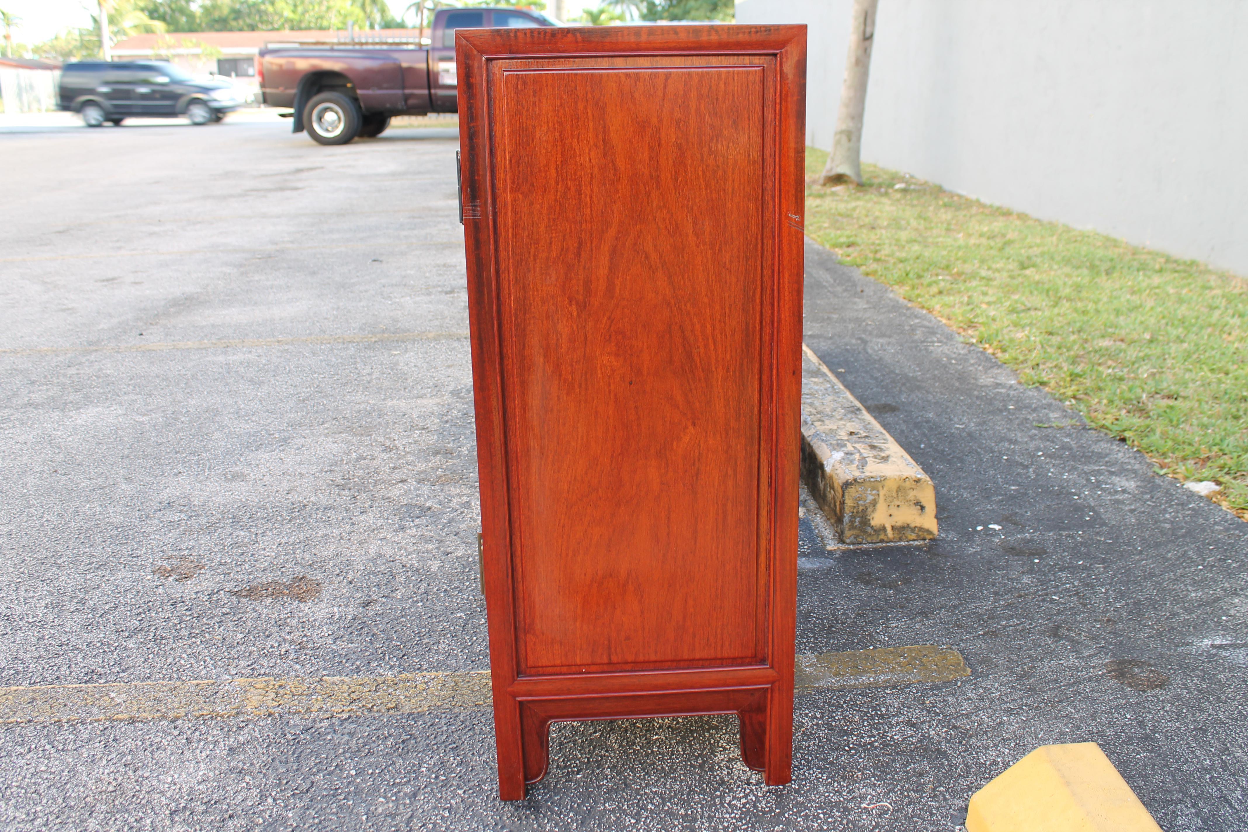 Pair 1950s Mid Century Modern Bachelors Chests/ Night Stands For Sale 2