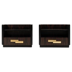 Pair 1960s Luciano Frigerio Nightstands