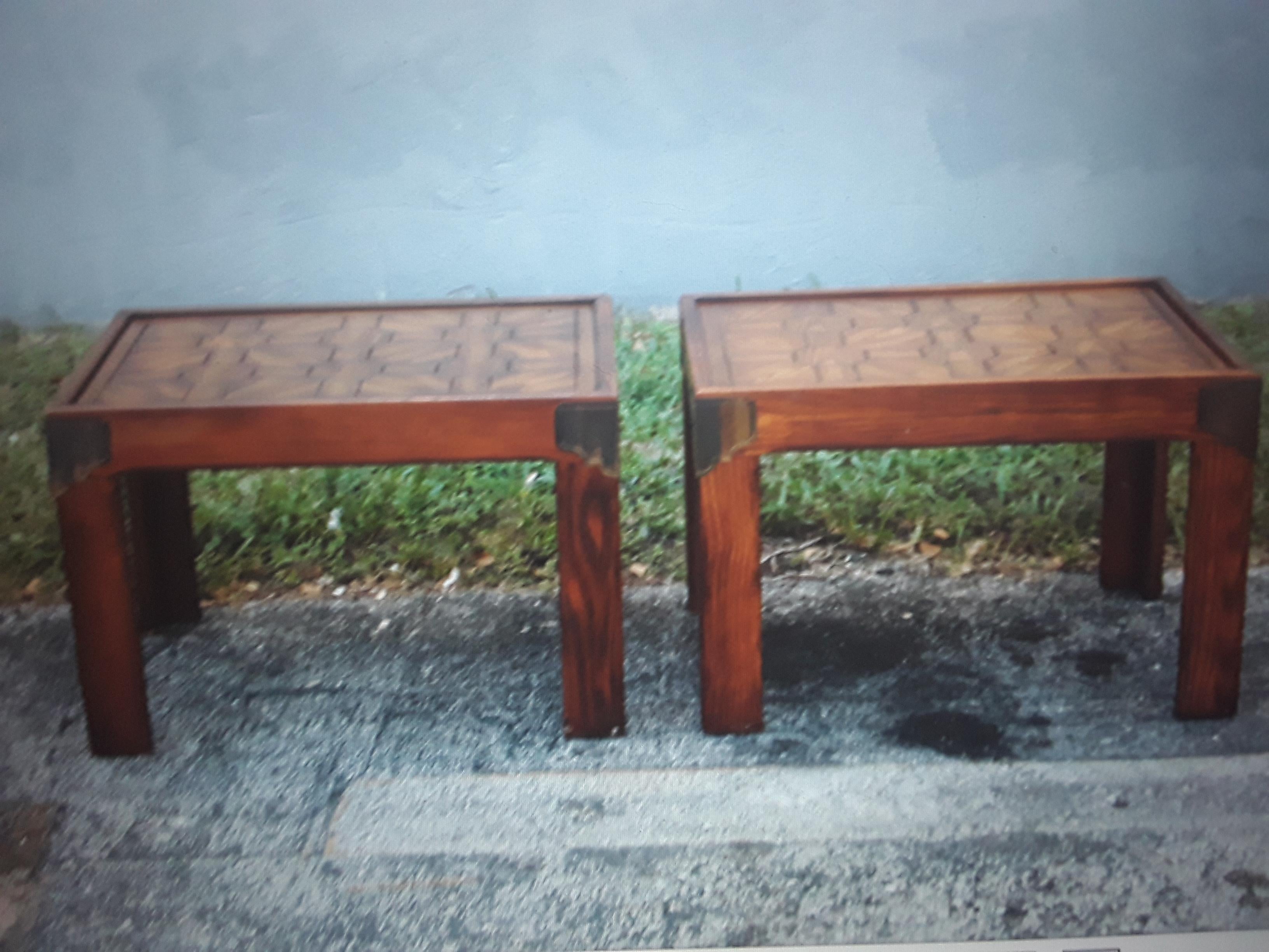 Paire de tables d'appoint/de chevet Modernes des années 1960 par Centurian  en vente 5