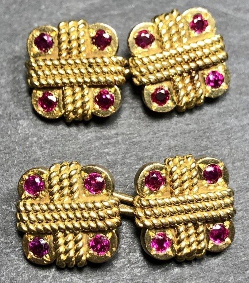 van cleef cufflink