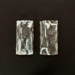 Pair 1970s Murano Glass Sconces