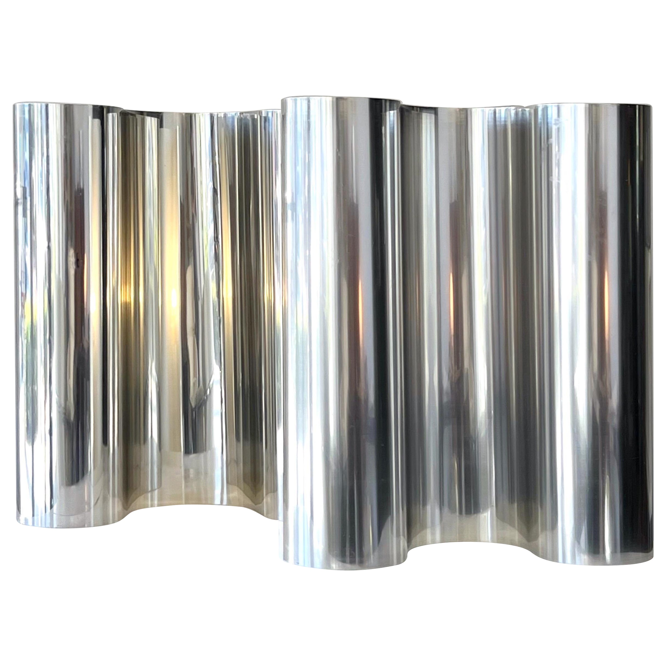 Pair 1970s Screen Floor or Table Lamps Style of Verner Panton