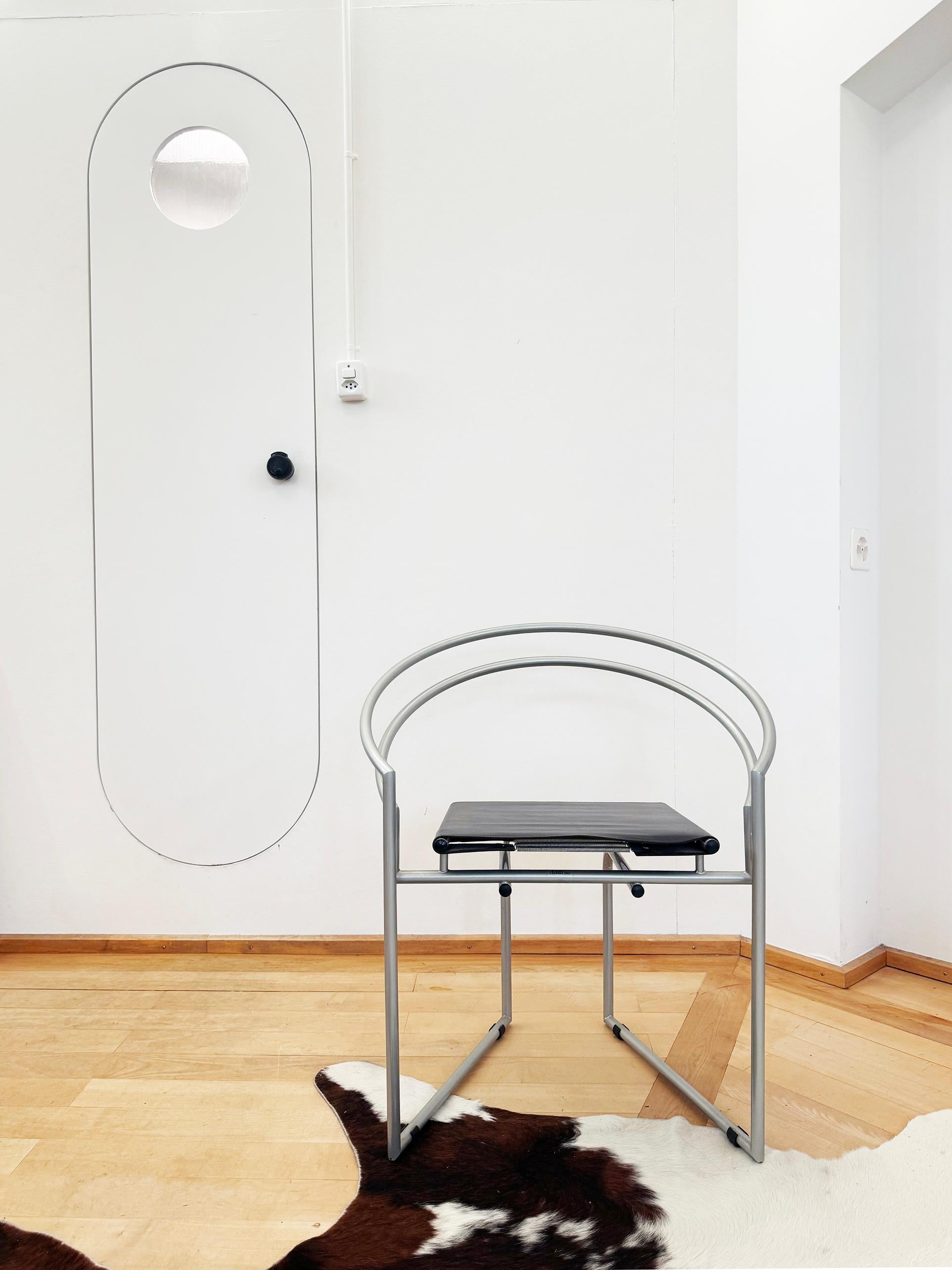 PAIR 1980s Postmodern Mario Botta Latonda Chair for Alias - 2 pcs For Sale 1