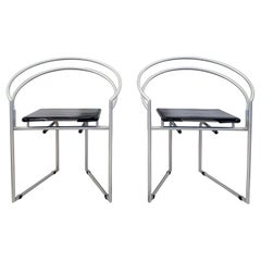 PAIR 1980s Postmodern Mario Botta Latonda Chair for Alias - 2 pcs